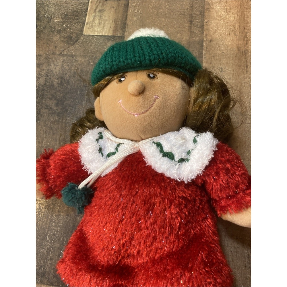 Lot of 3 Vintage 2001 Commonwealth Christmas Holiday Snowflake Dolls Plush 12" - Picture 14 of 16